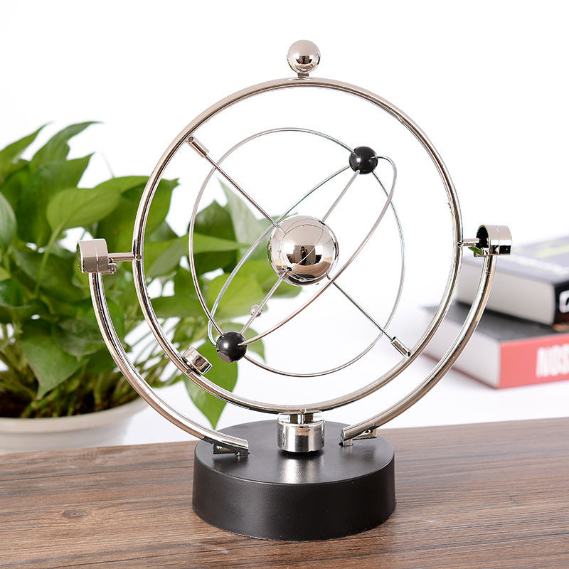 Celestial Newton pendulum ball perpetual motion instrument chaos ornaments creative home room office modern simple ornaments gifts