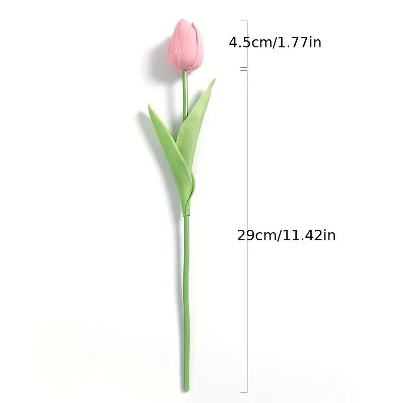 Mini Tulip Artificial Bouquet — European Style Home & Photo Decor