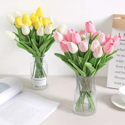 Mini Tulip Artificial Bouquet — European Style Home & Photo Decor