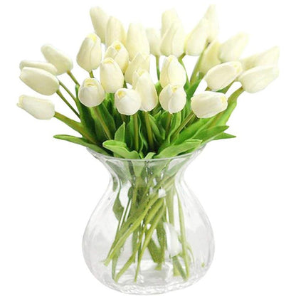 Mini Tulip Artificial Bouquet — European Style Home & Photo Decor