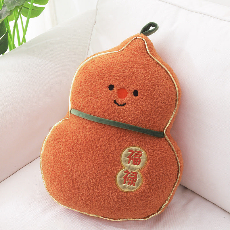 Lucky Lion Plush Pillow — Festive Home Sofa Ornament & Gift