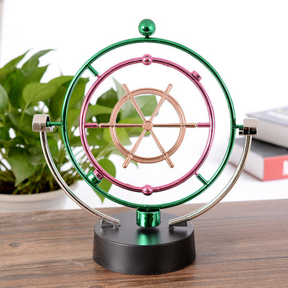 Celestial Newton pendulum ball perpetual motion instrument chaos ornaments creative home room office modern simple ornaments gifts