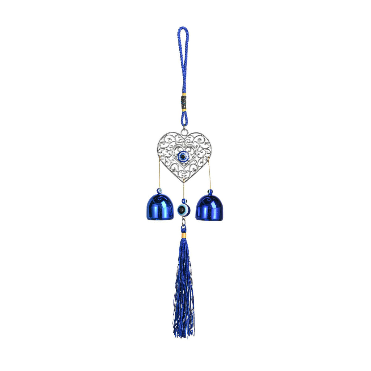 Classic Six-Tube Metal Wind Chime — High-Tone Aluminium Hanging Decor