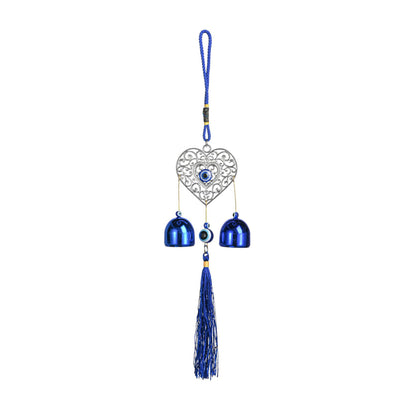 Classic Six-Tube Metal Wind Chime — High-Tone Aluminium Hanging Decor