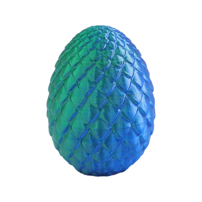 3D Dragon Egg Ornament — Handcrafted Mythical Desk Sculpture