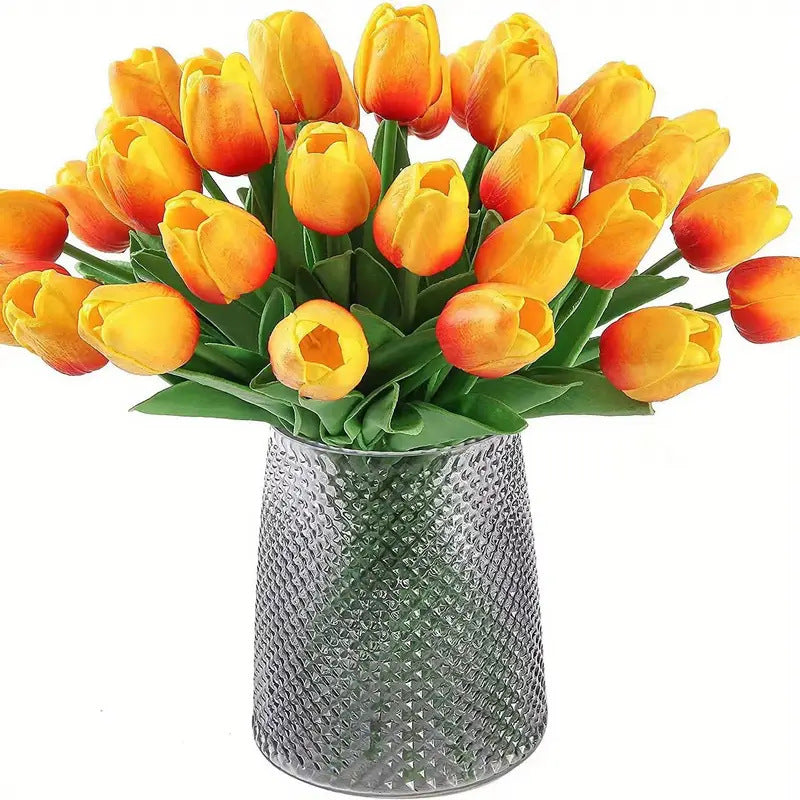 Mini Tulip Artificial Bouquet — European Style Home & Photo Decor