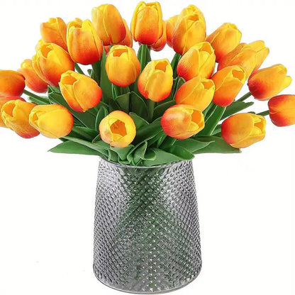 Mini Tulip Artificial Bouquet — European Style Home & Photo Decor