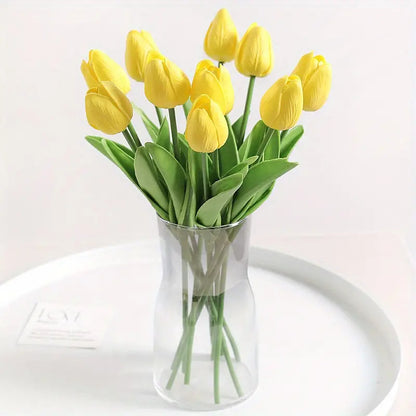 Mini Tulip Artificial Bouquet — European Style Home & Photo Decor