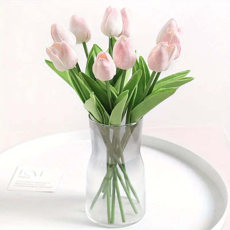 Mini Tulip Artificial Bouquet — European Style Home & Photo Decor