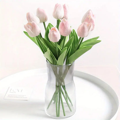 Mini Tulip Artificial Bouquet — European Style Home & Photo Decor