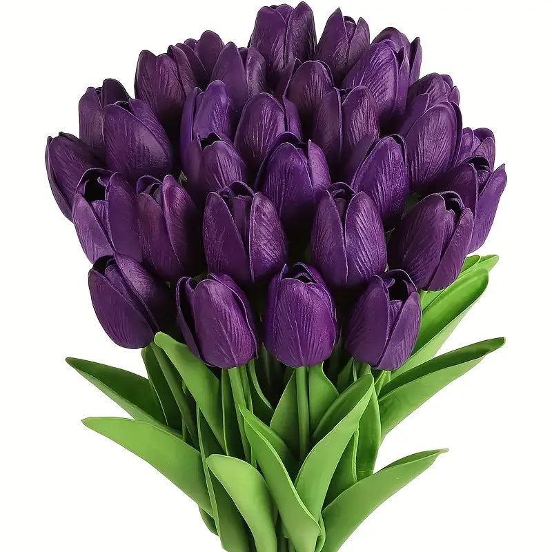 Mini Tulip Artificial Bouquet — European Style Home & Photo Decor