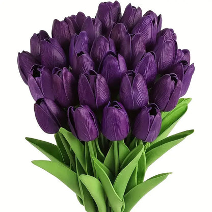 Mini Tulip Artificial Bouquet — European Style Home & Photo Decor