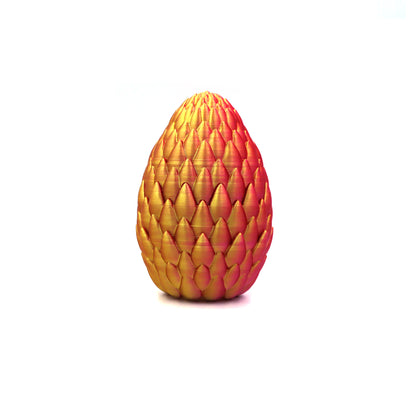 3D Dragon Egg Ornament — Handcrafted Mythical Desk Sculpture