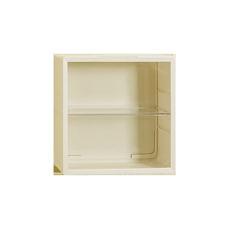 Labubu Doll Display Cabinet — Wall-Mounted Transparent Vinyl Figure Box