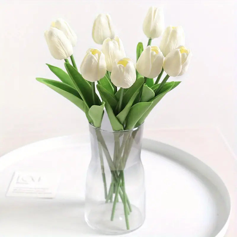 Mini Tulip Artificial Bouquet — European Style Home & Photo Decor