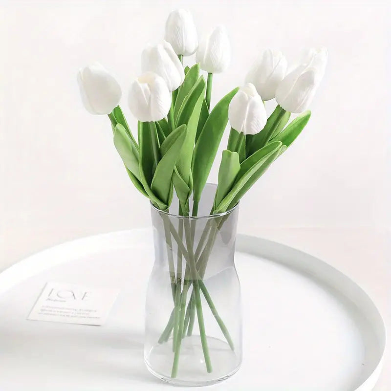 Mini Tulip Artificial Bouquet — European Style Home & Photo Decor