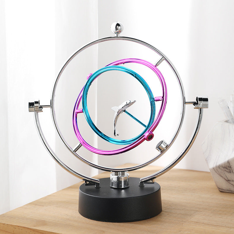 Celestial Newton pendulum ball perpetual motion instrument chaos ornaments creative home room office modern simple ornaments gifts