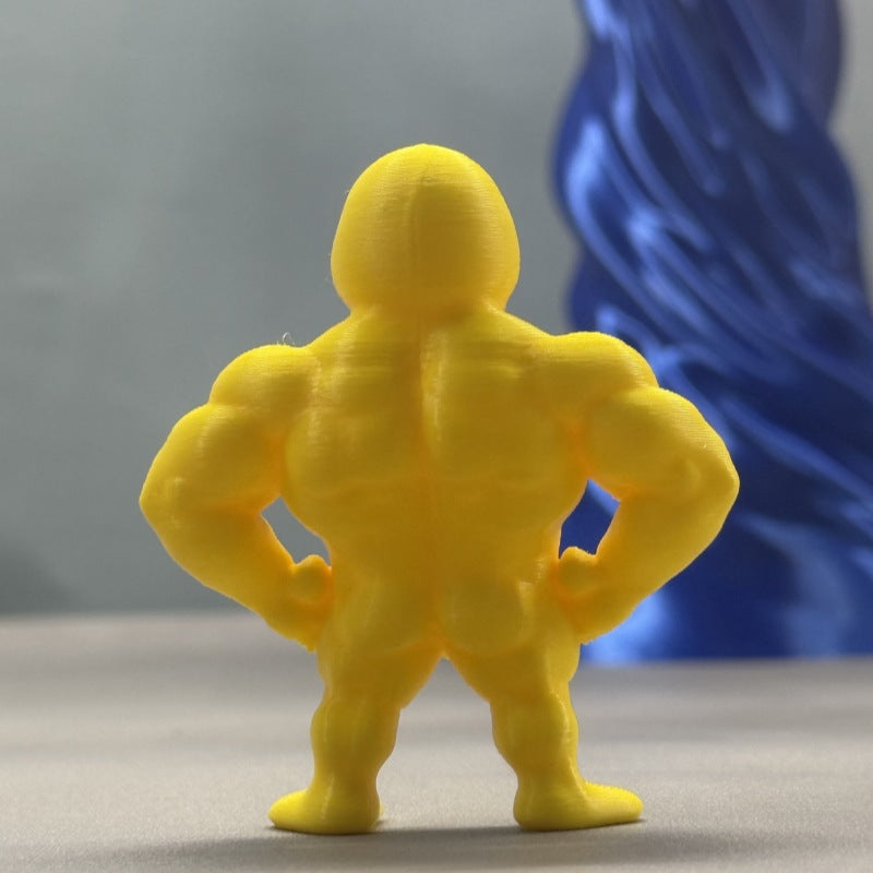 Muscle Duck Desktop Ornament — Funny Standing Duck Decor & Gift