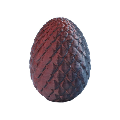 3D Dragon Egg Ornament — Handcrafted Mythical Desk Sculpture