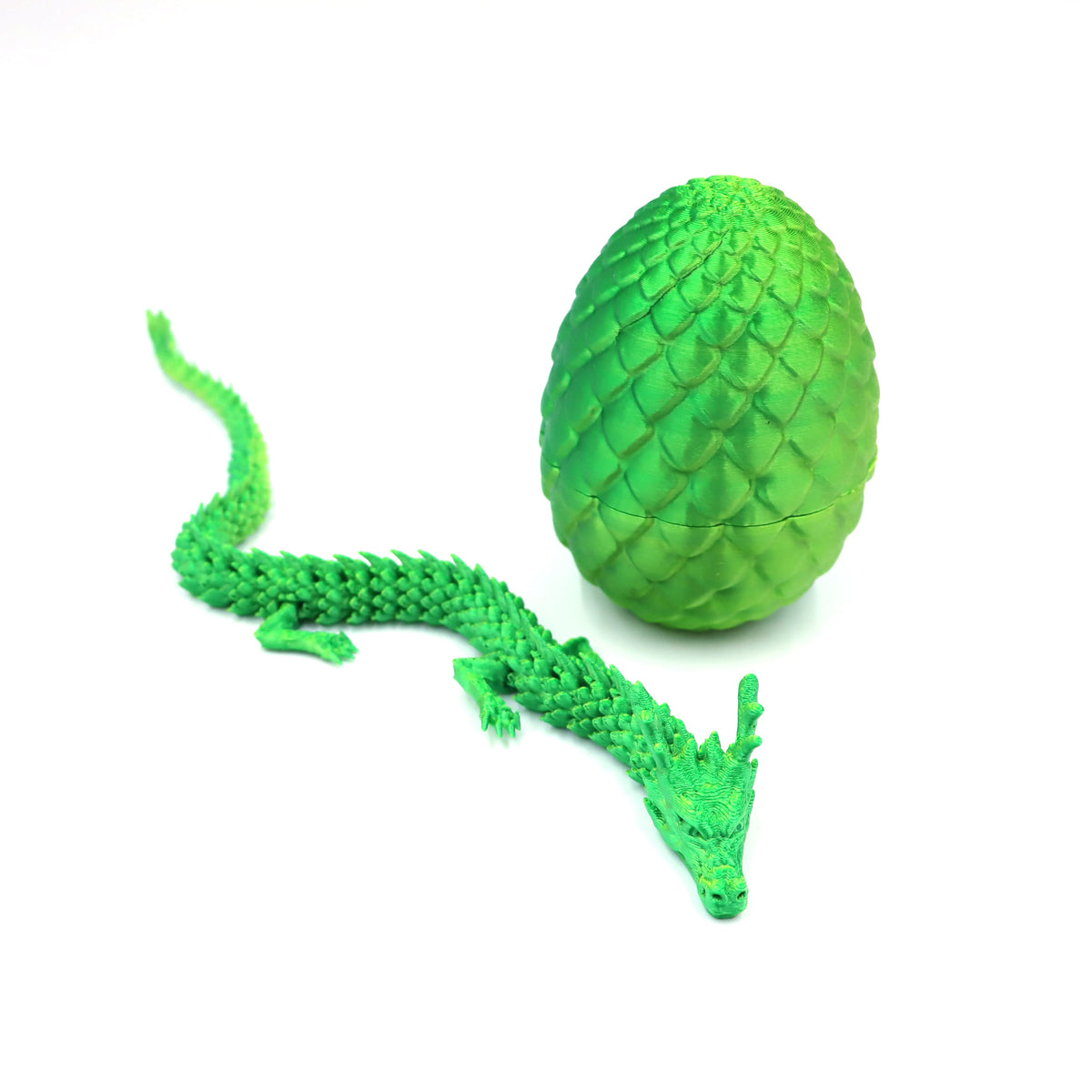3D Dragon Egg Ornament — Handcrafted Mythical Desk Sculpture