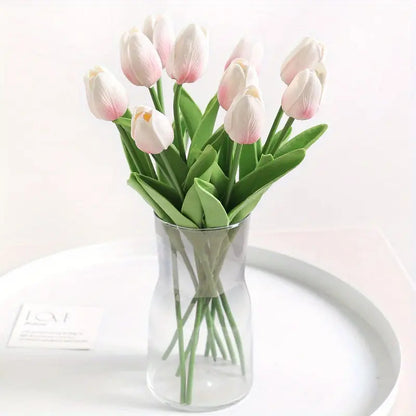 Mini Tulip Artificial Bouquet — European Style Home & Photo Decor