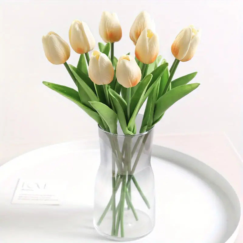 Mini Tulip Artificial Bouquet — European Style Home & Photo Decor